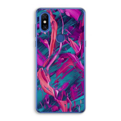 Pink Clouds: Xiaomi Mi Mix 3 Transparant Hoesje