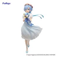 Re:Zero Starting Life In Another World Trio-Try-It PVC Statue Rem Bridesmaid 21 Cm