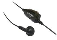 Kenwood Electronics KHS-33 hoofdtelefoon/headset Bedraad In-ear Zwart - thumbnail