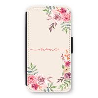 Rozen: iPhone 12 Flip Hoesje