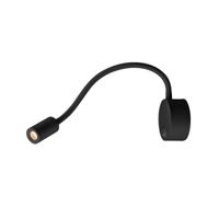 SLV Wand leeslampjeDio Flex Plate 1,9w - 2700K zwart - 1002430