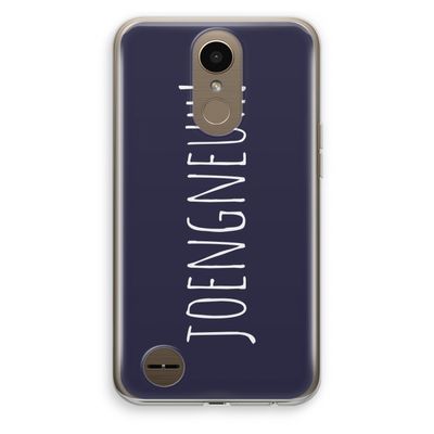 Joengneuh!: LG K10 (2017) Transparant Hoesje