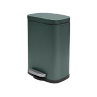 Spirella Pedaalemmer Venice - donkergroen - 5 liter - metaal - L21xH30 cm - soft-close