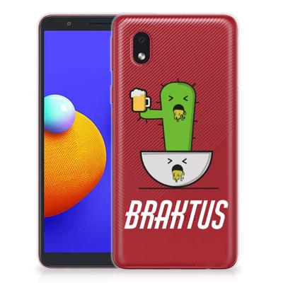 Samsung Galaxy A01 Core Telefoonhoesje met Naam Braktus