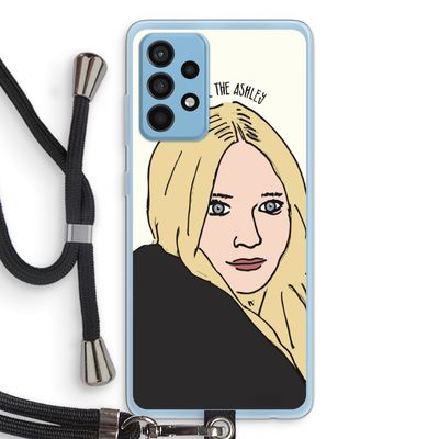 Ashley: Samsung Galaxy A52 Transparant Hoesje met koord