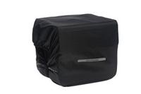 New looxs regenhoes dubbel - zwarte waterdichte polyester fietstas - reflectie - 40x97 cm New looxs regenhoes dubbel - zwarte waterdichte polyester fietstas - reflectie - 40x97 cm