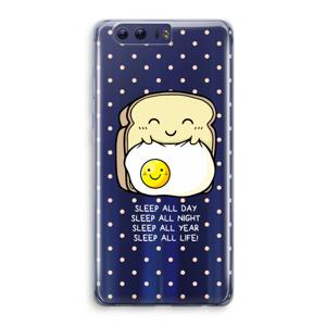 Sleep All Day: Honor 9 Transparant Hoesje