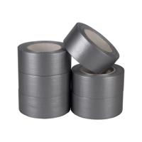 Duct tape zilvergrijs 50 mm x 50 meter | 6 stuks