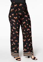 Yoek Lange broek CHERRY | Zwart | Maat 46/48 Yoek Lange broek CHERRY | Zwart | Maat 46/48