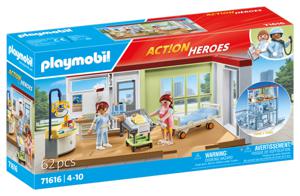 PLAYMOBIL Action Heroes - Kraamafdeling constructiespeelgoed 71616