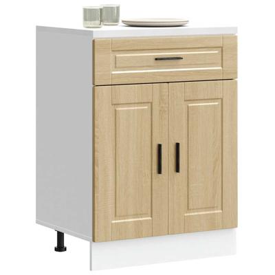 Keuken onderkast "Porto" bewerkt hout sonoma eikenkleurig