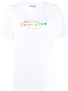 Stella McCartney t-shirt We Are the Weather - Blanc