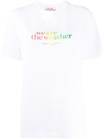 Stella McCartney t-shirt We Are the Weather - Blanc