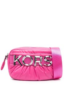 Michael Michael Kors sac à bandoulière à plaque logo - Rose