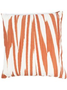 Missoni Home coussin carré à imprimé abstrait - Orange