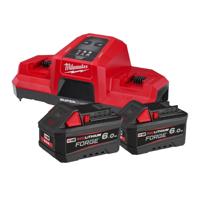 Milwaukee M18 FORGENRG-602 Accu Starterset 18V FORGE KIT 2x 6.0 Ah - 4933498549