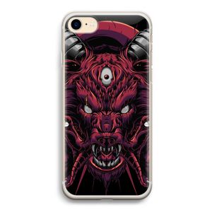 Hell Hound and Serpents: iPhone 7 Transparant Hoesje