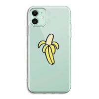 Banana: iPhone 11 Transparant Hoesje