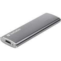 Verbatim Vx500 480 GB Externe SSD harde schijf USB-C USB 3.2 (Gen 2) Spacegrijs 47443