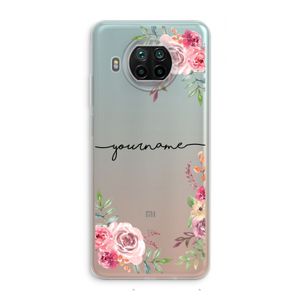 Rozen: Xiaomi Mi 10T Lite 5G Transparant Hoesje