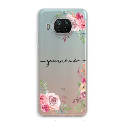Rozen: Xiaomi Mi 10T Lite 5G Transparant Hoesje