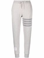 Thom Browne pantalon de jogging à détail 4 bandes signature - Gris - thumbnail