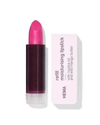 HEMA Navulling moisturising lipstick 28 candy twinkle - satin (roze)