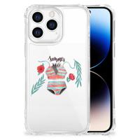 iPhone 14 Pro Stevig | Bumper Hoesje | Boho Summer