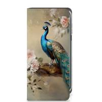 Smartphone hoesje voor Samsung Galaxy A16 5G/4G Vintage Pauwen