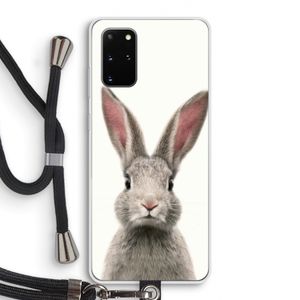 Daisy: Samsung Galaxy S20 Plus Transparant Hoesje met koord