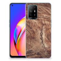 OPPO A94 5G | Reno5 Z | Bumper Hoesje | Tree Trunk
