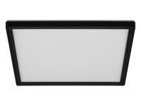 LIVARNO LED-plafondlamp met sensor (Vierkant, Zwart)