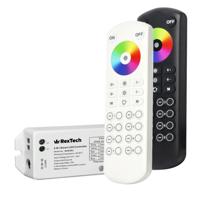 8-zone rf touch afstandsbediening voor alle kleuren led strips - met controller