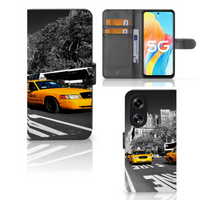 OPPO Reno8 T 5G Flip Cover New York Taxi