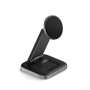Satechi 3-in-1 Foldable Qi2 wireless charging stand