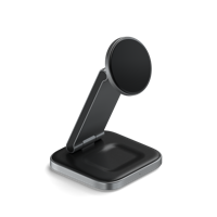 Satechi 3-in-1 Foldable Qi2 wireless charging stand
