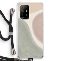 Geo #6: Oppo A95 5G Transparant Hoesje met koord