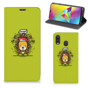 Samsung Galaxy M20 Magnet Case Doggy Biscuit