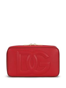 Dolce & Gabbana sac à bandoulière à logo DG - Rouge