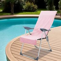 Buiten Stoel Handdoeken 2 pcs Roze 130 x 60 cm Buiten Stoel Handdoeken 2 pcs Roze 130 x 60 cm