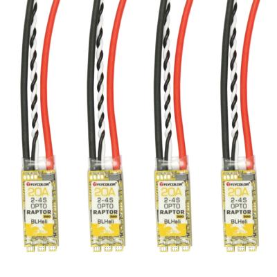 4-delige Flycolor Raptor 390 20A 2-4S elektrische snelheidsregelaar