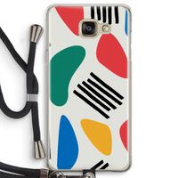 Illustratieve pop 1: Samsung Galaxy A5 (2016) Transparant Hoesje met koord