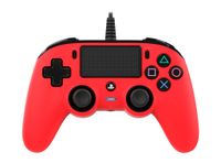 PS4 Nacon Wired Compact Official Licensed Controller (rood)