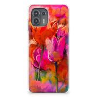 Smartphone hoesje Motorola Edge 20 Lite Tulips