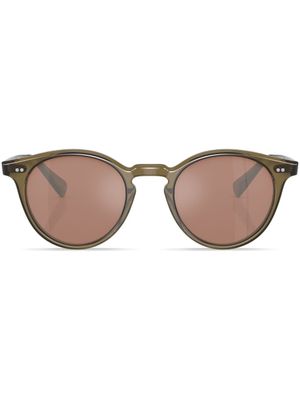 Oliver Peoples lunettes de vue Romare à monture ronde - Vert