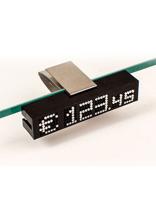 Stainless Shelfholder - prijsmodule 10st