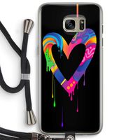 Melts My Heart: Samsung Galaxy S7 Edge Transparant Hoesje met koord