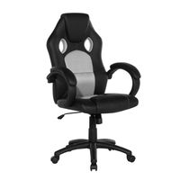 Beliani REST Bureaustoel Kunstleer 65 x 65 cm