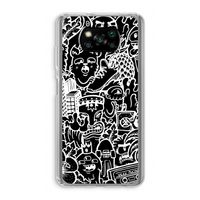 Vexx Black Mixtape: Xiaomi Poco X3 Pro Transparant Hoesje
