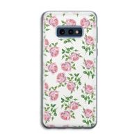 Kleine roosjes: Samsung Galaxy S10e Transparant Hoesje